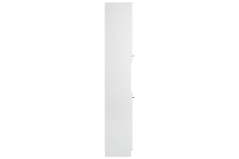 beBasic Baderomsskap hvit 32x34x188,5 cm konstruert tre - Hvit - Veggskap & høyskap - Baderomsskap