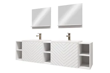 Bubup Møbelsett til Bad - Oppbevaring - Oppbevaring til baderom - Komplette møbelpakker