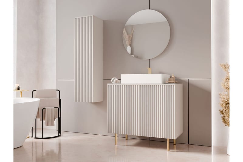 Casa Komplett Møbelpakke - Beige - Oppbevaring - Oppbevaring til baderom - Komplette møbelpakker