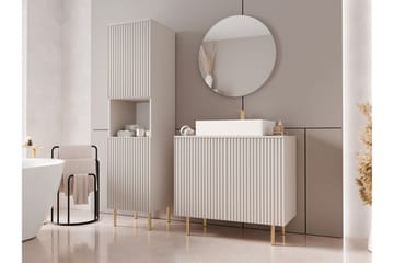 Casa Komplett Møbelpakke - Beige - Oppbevaring - Oppbevaring til baderom - Komplette møbelpakker