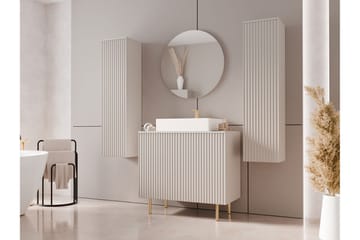 Casa Komplett Møbelpakke - Beige - Oppbevaring - Oppbevaring til baderom - Komplette møbelpakker