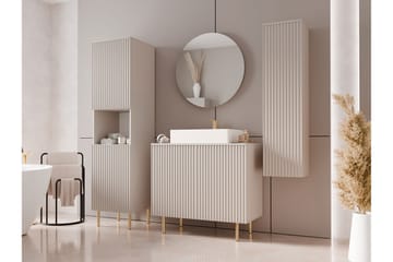 Casa Komplett Møbelpakke - Beige - Oppbevaring - Oppbevaring til baderom - Komplette møbelpakker
