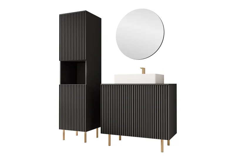 Casa Komplett Møbelpakke, Svart