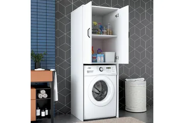 Elli Høyskap Baderom - Hvit - Oppbevaring - Oppbevaring til baderom - Veggskap & høyskap