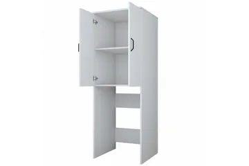 Elli Høyskap Baderom - Hvit - Oppbevaring - Oppbevaring til baderom - Veggskap & høyskap