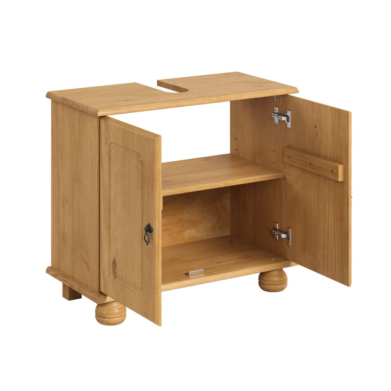 Finca servantskap 62x55 cm - Beiset/vokset - Oppbevaring - Oppbevaring til baderom - Servantskap & kommode