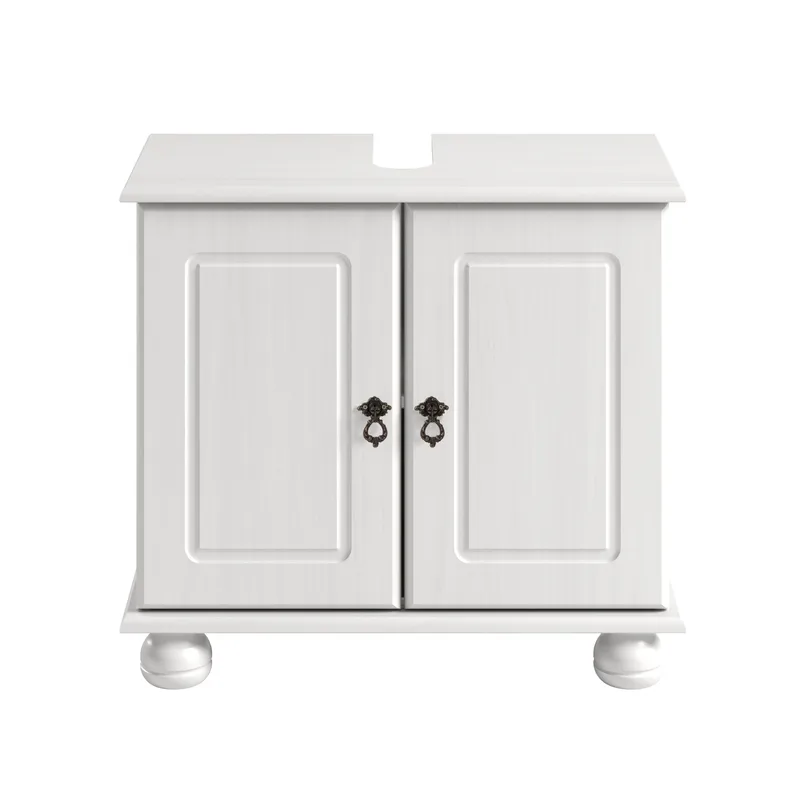 Finca servantskap 62x55 cm - Hvit - Oppbevaring - Oppbevaring til baderom - Servantskap & kommode