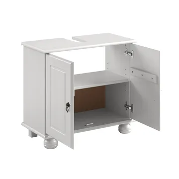 Finca servantskap 62x55 cm - Hvit - Oppbevaring - Oppbevaring til baderom - Servantskap & kommode