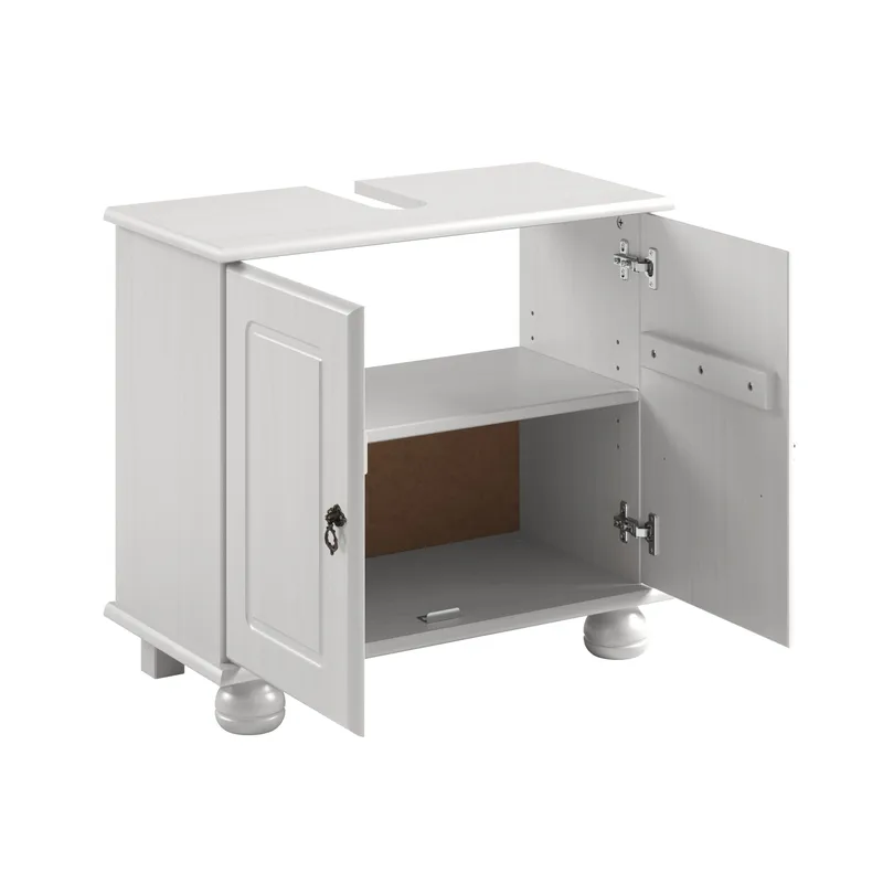 Finca servantskap 62x55 cm - Hvit - Oppbevaring - Oppbevaring til baderom - Servantskap & kommode