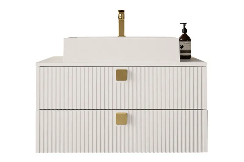 Glenndale Baderomsoppbevaring, Hvid