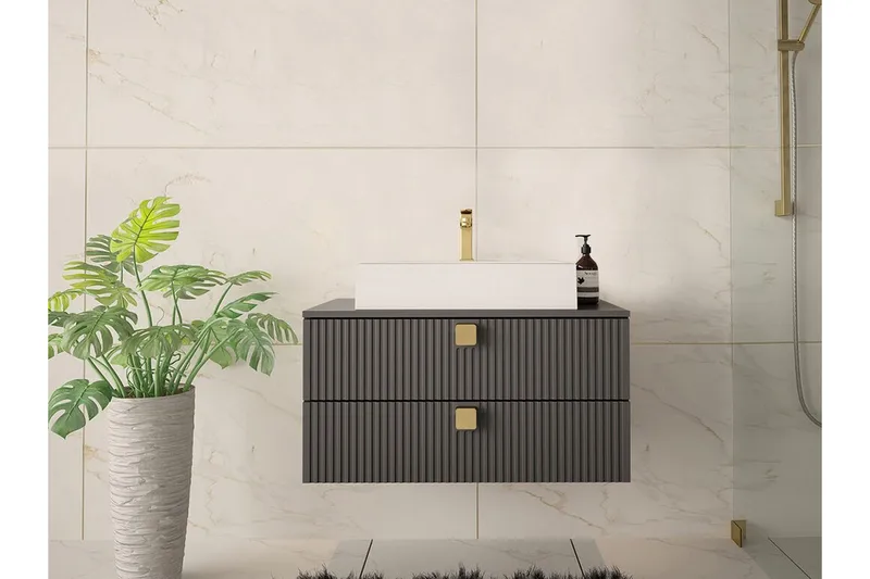 Glenndale Badrumsförvaring Concept 55 Grey - Oppbevaring - Oppbevaring til baderom