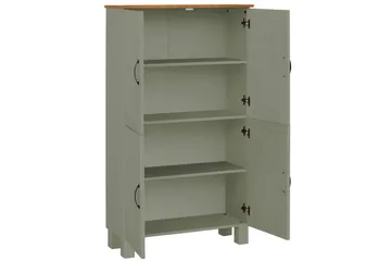 Høyskap til bad Loft24 Alby høyskap til bad 130x75x30 cm Grön - Oppbevaring - Oppbevaring til baderom - Veggskap & høyskap