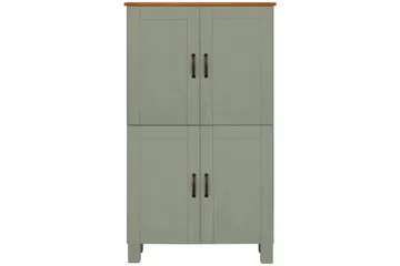 Høyskap til bad Loft24 Alby høyskap til bad 130x75x30 cm Grön - Oppbevaring - Oppbevaring til baderom - Veggskap & høyskap