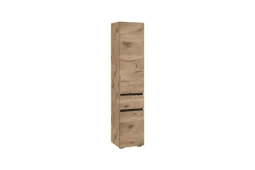 Høyskap til bad Loft24 Baderomsskap Loft24 Wisla 180x35x38 cm Natur - Oppbevaring - Oppbevaring til baderom - Veggskap & høyskap