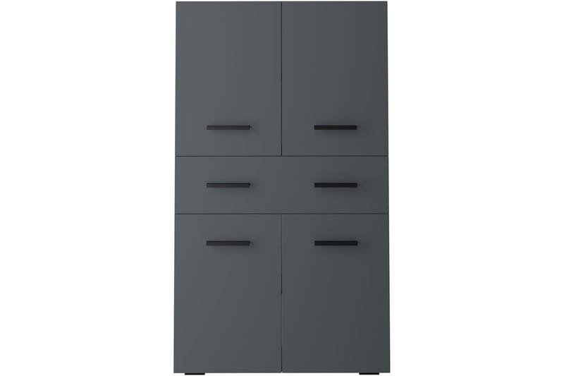 Høyskap til bad Loft24 Malika høyskap til bad 130x76x35 cm Grå - Oppbevaring - Oppbevaring til baderom - Veggskap & høyskap