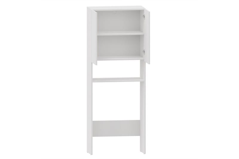 Høyskap til bad Loft24 Wisla høyskap til bad 180x68x37 cm Vit - Oppbevaring - Oppbevaring til baderom - Veggskap & høyskap
