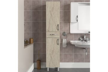 Høyskap til bad Namo Høyskap Bad Beige - Oppbevaring - Oppbevaring til baderom - Veggskap & høyskap