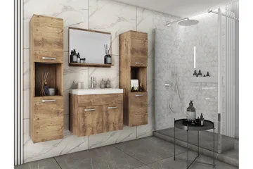 Baderomsmøbel - Natur - Oppbevaring - Oppbevaring til baderom - Komplette møbelpakker