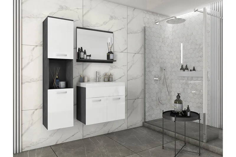 Delorimier Baderomsmøbel - Oppbevaring - Oppbevaring til baderom - Komplette møbelpakker