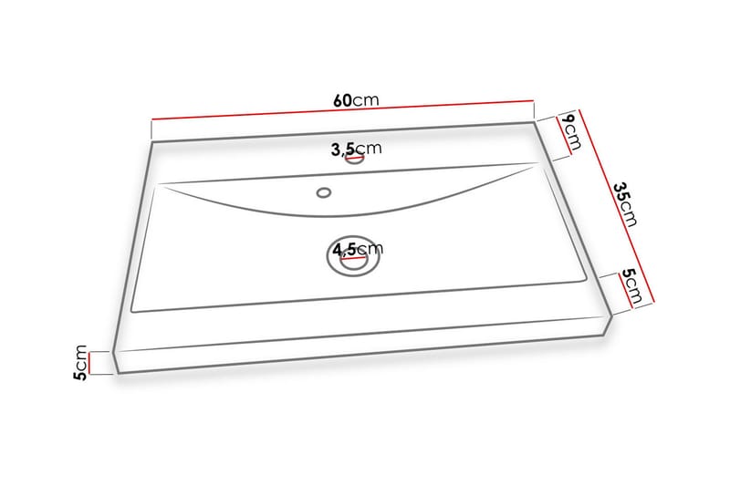 Ericka Baderomsmøbel - Oppbevaring - Oppbevaring til baderom - Komplette møbelpakker