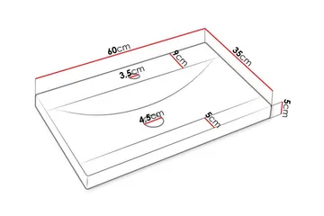 Galbally Badrumsmöbelset Brown - Oppbevaring - Oppbevaring til baderom - Komplette møbelpakker