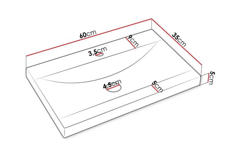 Galbally Badrumsmöbelset Brown - Oppbevaring - Oppbevaring til baderom - Komplette møbelpakker
