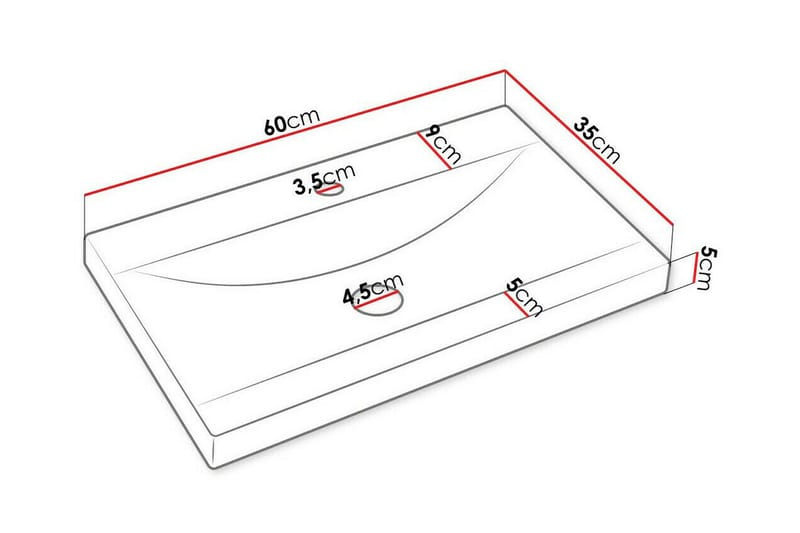 Galbally Badrumsmöbelset Grey High Gloss - Oppbevaring - Oppbevaring til baderom - Komplette møbelpakker