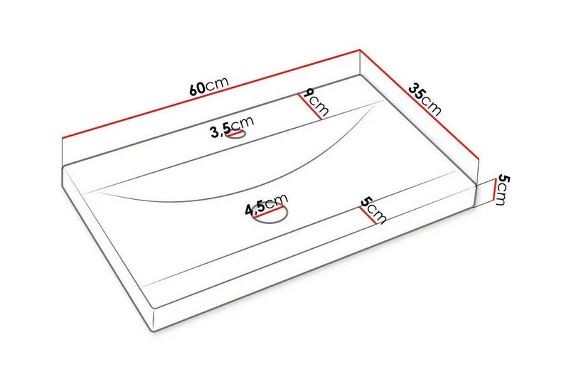 Galbally Badrumsmöbelset Grey - Oppbevaring - Oppbevaring til baderom - Komplette møbelpakker