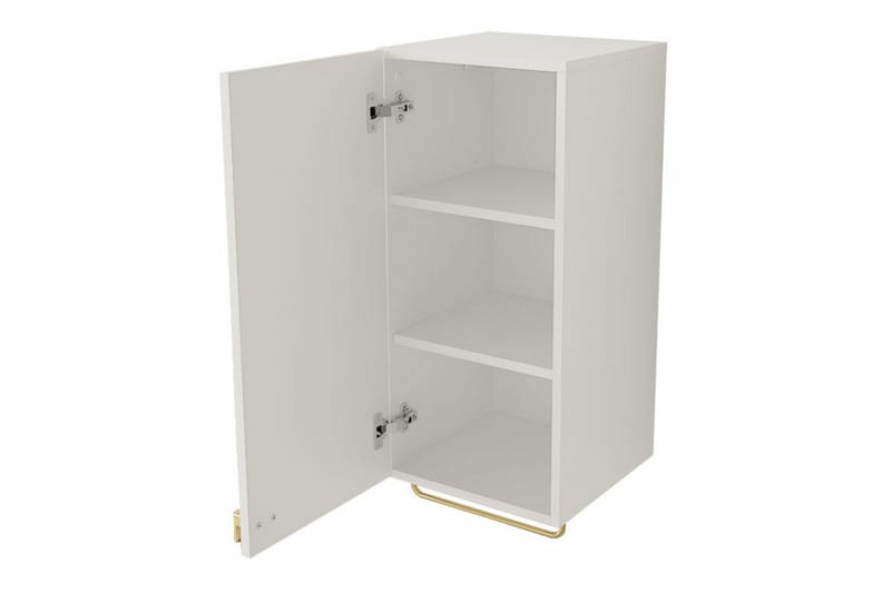 Glenndale Baderomsmøbelsett - Hvid - Oppbevaring - Oppbevaring til baderom - Komplette møbelpakker