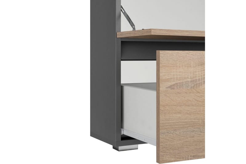 Komplette møbelpakker Loft24 Wisla komplett møbelpakke Grå 15x80 cm - Oppbevaring - Oppbevaring til baderom - Komplette møbelpakker