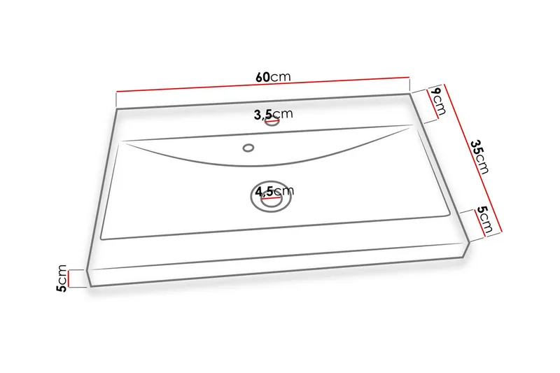 Malo Baderomsett - Svart - Oppbevaring - Oppbevaring til baderom - Komplette møbelpakker