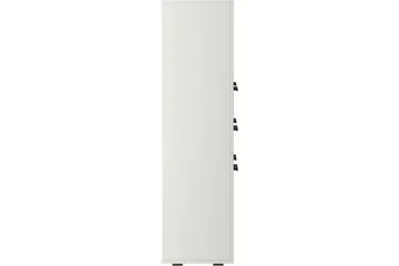 Malika Høyskap til Bad 130x76x35 cm - Hvit - Oppbevaring - Oppbevaring til baderom - Veggskap & høyskap