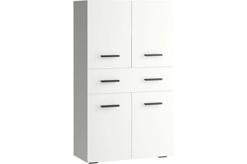 Malika Høyskap til Bad 130x76x35 cm, Hvit