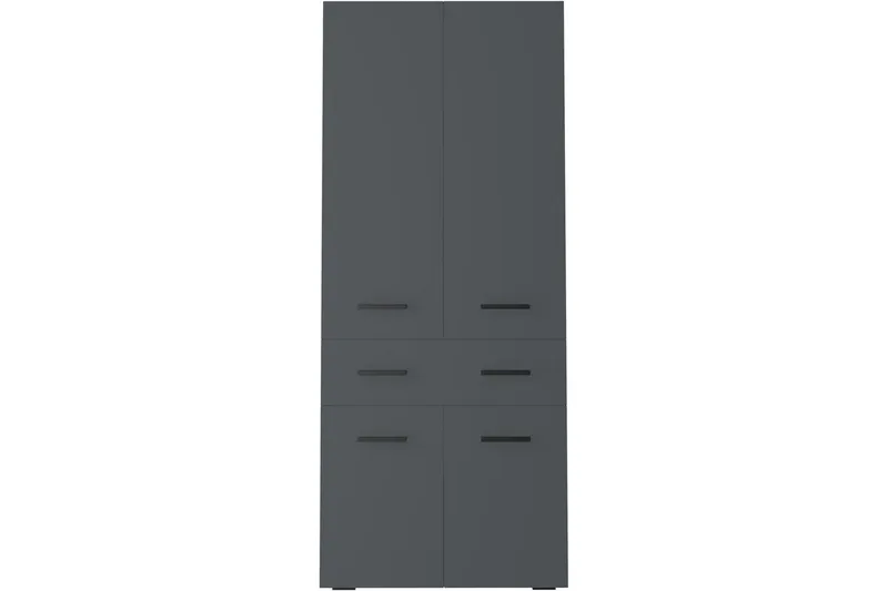 Malika Høyskap til Bad 180x76x35 cm - Grå - Oppbevaring - Oppbevaring til baderom - Veggskap & høyskap