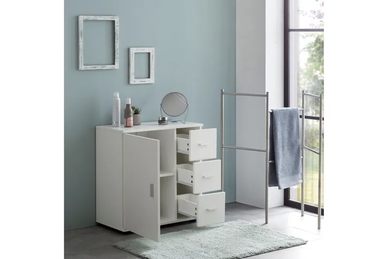 Paityn Baderomsskap 60x33 cm - Hvit - Oppbevaring - Oppbevaring til baderom - Servantskap & kommode