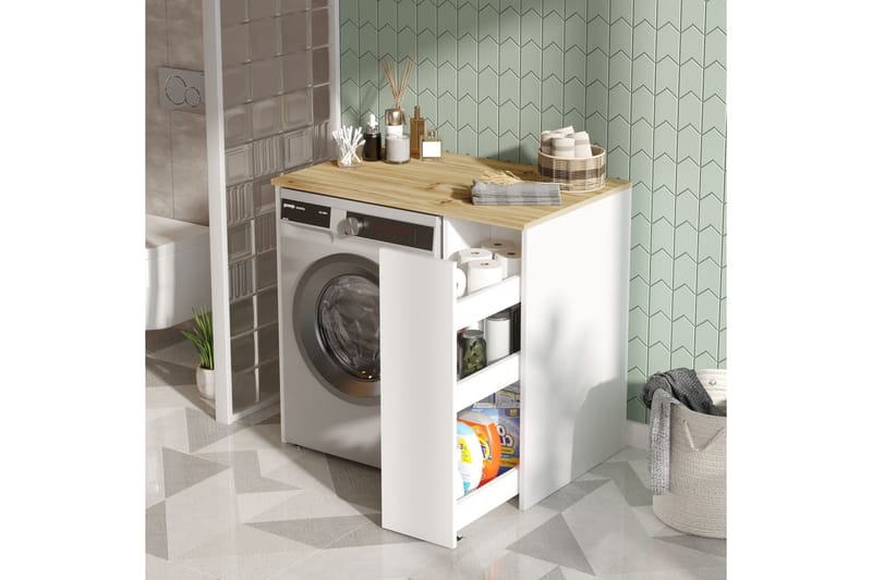 Rinorea Badrumsförvaring 93,5x88,3 cm - Brun - Oppbevaring - Oppbevaring til baderom