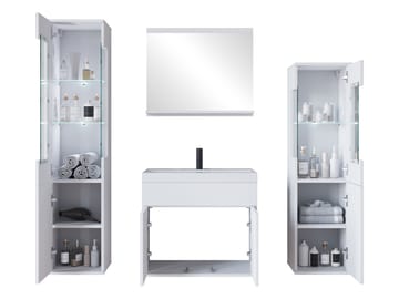 Serlin Baderomsmøbelsett - Oppbevaring - Oppbevaring til baderom - Komplette møbelpakker