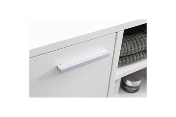 Servantensokkel Wohnling Foliert Sponplate 1 Dør 3 Lagringshyller Moderne - Oppbevaring - Oppbevaring til baderom - Veggskap & høyskap