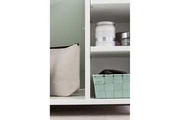 Servantensokkel Wohnling Foliert Sponplate 1 Dør 3 Lagringshyller Moderne - Oppbevaring - Oppbevaring til baderom - Veggskap & høyskap