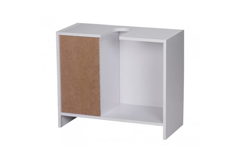 Servantensokkel Wohnling Foliert Sponplate 1 Dør 3 Skuffer Moderne - Oppbevaring - Oppbevaring til baderom - Veggskap & høyskap