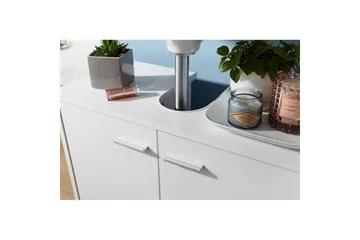 Servantensokkel Wohnling Foliert Sponplate 2 Dører Kontor Moderne - Oppbevaring - Oppbevaring til baderom - Veggskap & høyskap