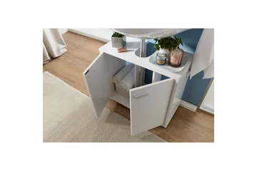 Servantensokkel Wohnling Foliert Sponplate 2 Dører Kontor Moderne - Oppbevaring - Oppbevaring til baderom - Veggskap & høyskap