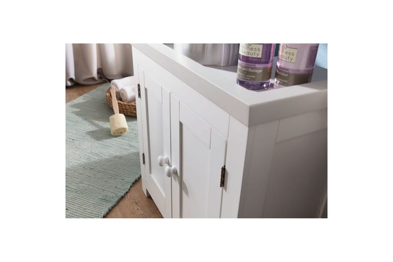 Servantensokkel Wohnling King Lakkert MDF 2 Dører Moderne - Oppbevaring - Oppbevaring til baderom - Veggskap & høyskap
