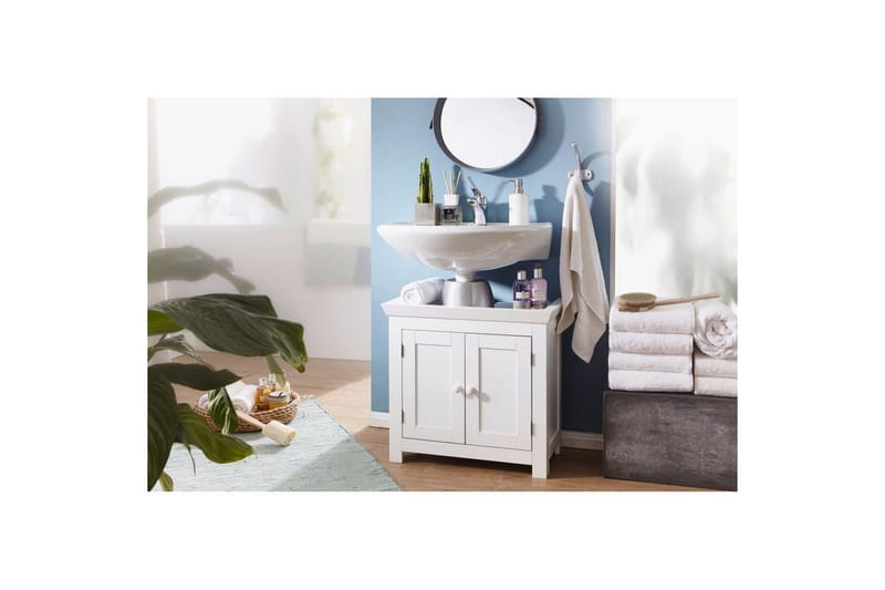 Servantensokkel Wohnling King Lakkert MDF 2 Dører Moderne - Oppbevaring - Oppbevaring til baderom - Veggskap & høyskap