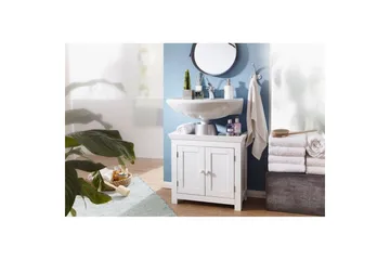 Servantensokkel Wohnling King Lakkert MDF 2 Dører Moderne - Oppbevaring - Oppbevaring til baderom - Veggskap & høyskap