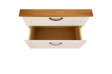 Servantskap Alby 1 skuff, Hvit/Honning - 1 skuff, Hvit/Honning - Oppbevaring - Oppbevaring til baderom - Veggskap & høyskap