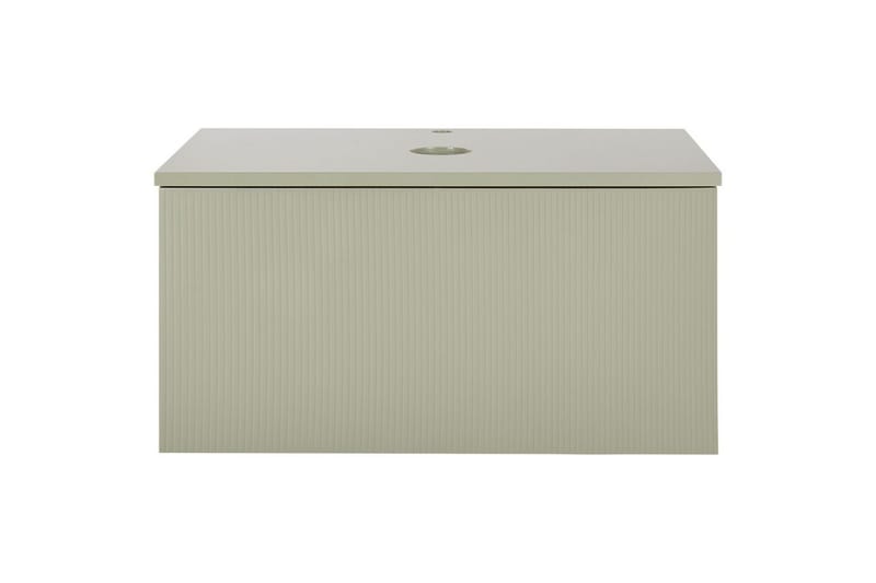 Servantskap Alzira Grønn, 80x52x40 cm - Grønn, 80x52x40 cm - Oppbevaring - Oppbevaring til baderom - Veggskap & høyskap