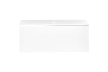 Servantskap Alzira Hvit, 100x52x40 cm - Hvit, 100x52x40 cm - Oppbevaring - Oppbevaring til baderom - Veggskap & høyskap