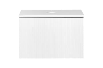 Servantskap Alzira Hvit, 60x52x40 cm - Hvit, 60x52x40 cm - Oppbevaring - Oppbevaring til baderom - Veggskap & høyskap