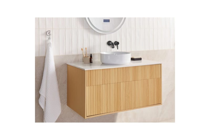 Servantskap Bexti 100x52x50 cm - 100x52x50 cm - Oppbevaring - Oppbevaring til baderom - Veggskap & høyskap